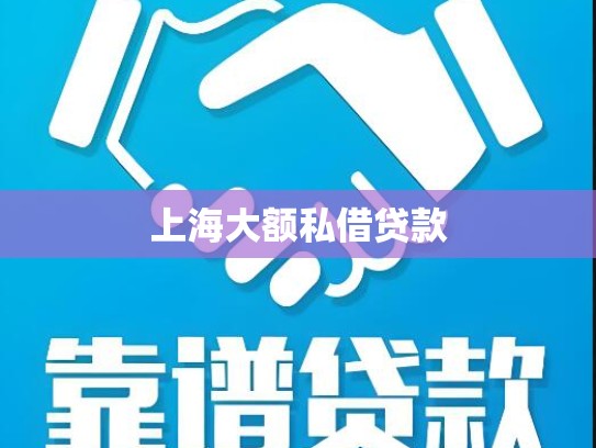 上海大额私借贷款