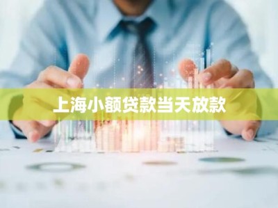 上海小额贷款当天放款